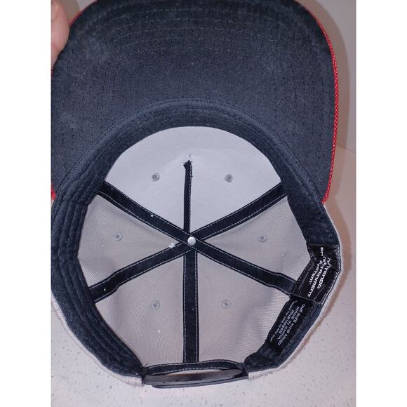 Nintendo NES Controller Hat Snapback Adjustable Flat Bill Baseball Cap Gray Red - Picture 6 of 6